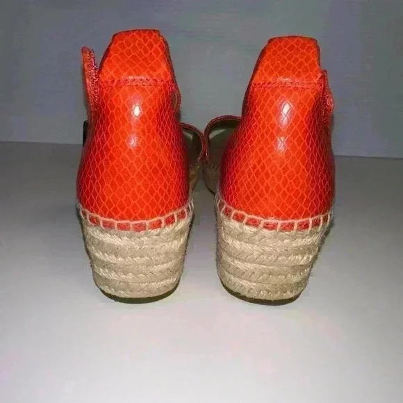 Franco Sarto Orange Sandals Size 8 for Women - Picture 14 of 16